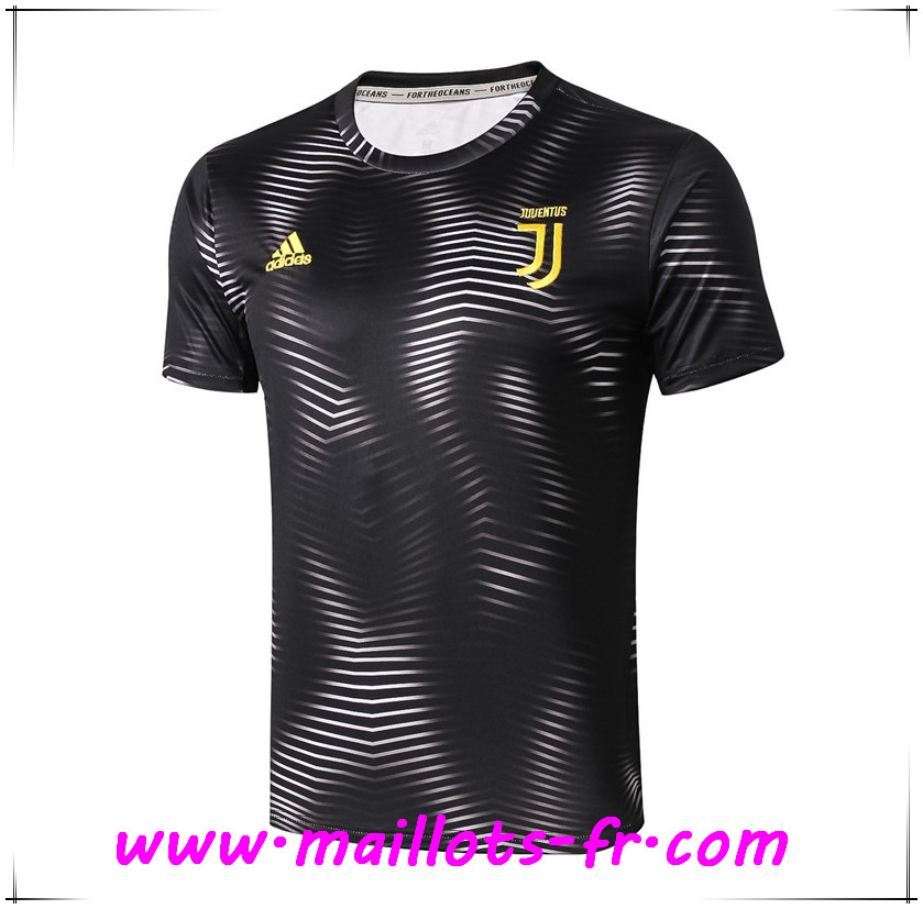 PRÉ MATCH Training Juventus Ondulation Noir 2019 2020