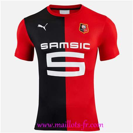 Ligue 1 Nouveau Maillot de foot Stade Rennais Domicile 2019/2020