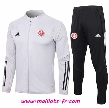  nouveaux Veste Survetement Gris 2020/2021 Ensemble