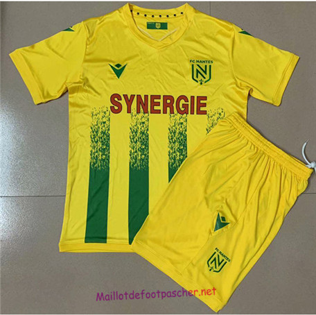 Maillotdefootpascher - Maillot de foot FC Nantes Enfant Domicile 2020 2021