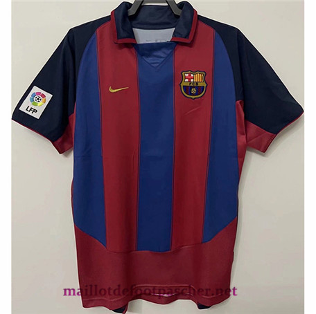 Maillotdefootpascher : Officiel Nouveau Maillot De Classic Barcelone Domicile 2003-04