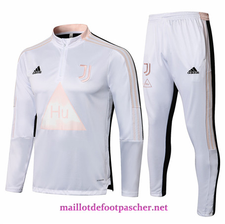 Maillotdefootpascher : Nouveaux Survetement de Foot Juventus Homme Blanc 2021 2022