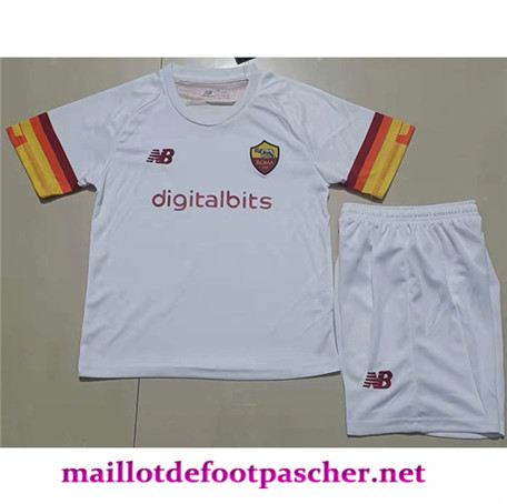 Maillotdefootpascher: Nouveau Maillot AS Rome Enfant Exterieur 2021/2022