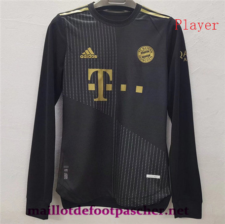 Maillotdefootpascher: Nouveau Maillot Bayern Munich Player version Exterieur Manche Longue 2021/2022