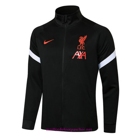 Nouveaux Maillotdefootpascher - Veste Foot Liverpool Noir 2021 2022