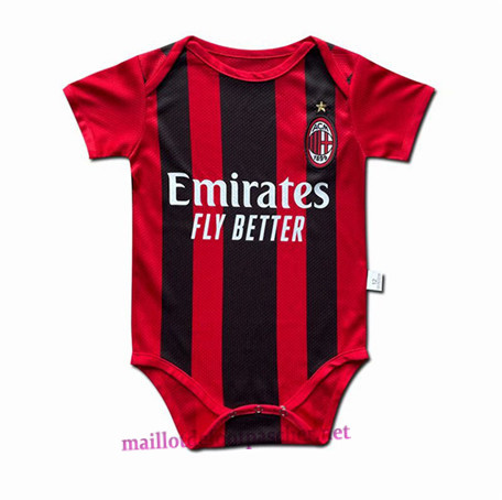 Nouveaux Maillotdefootpascher - Maillot foot AC Milan baby Domicile 2021/2022