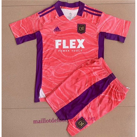 Nouveaux Maillotdefootpascher - Maillot foot Los Angeles FC Enfant plum Rouge 2021/2022