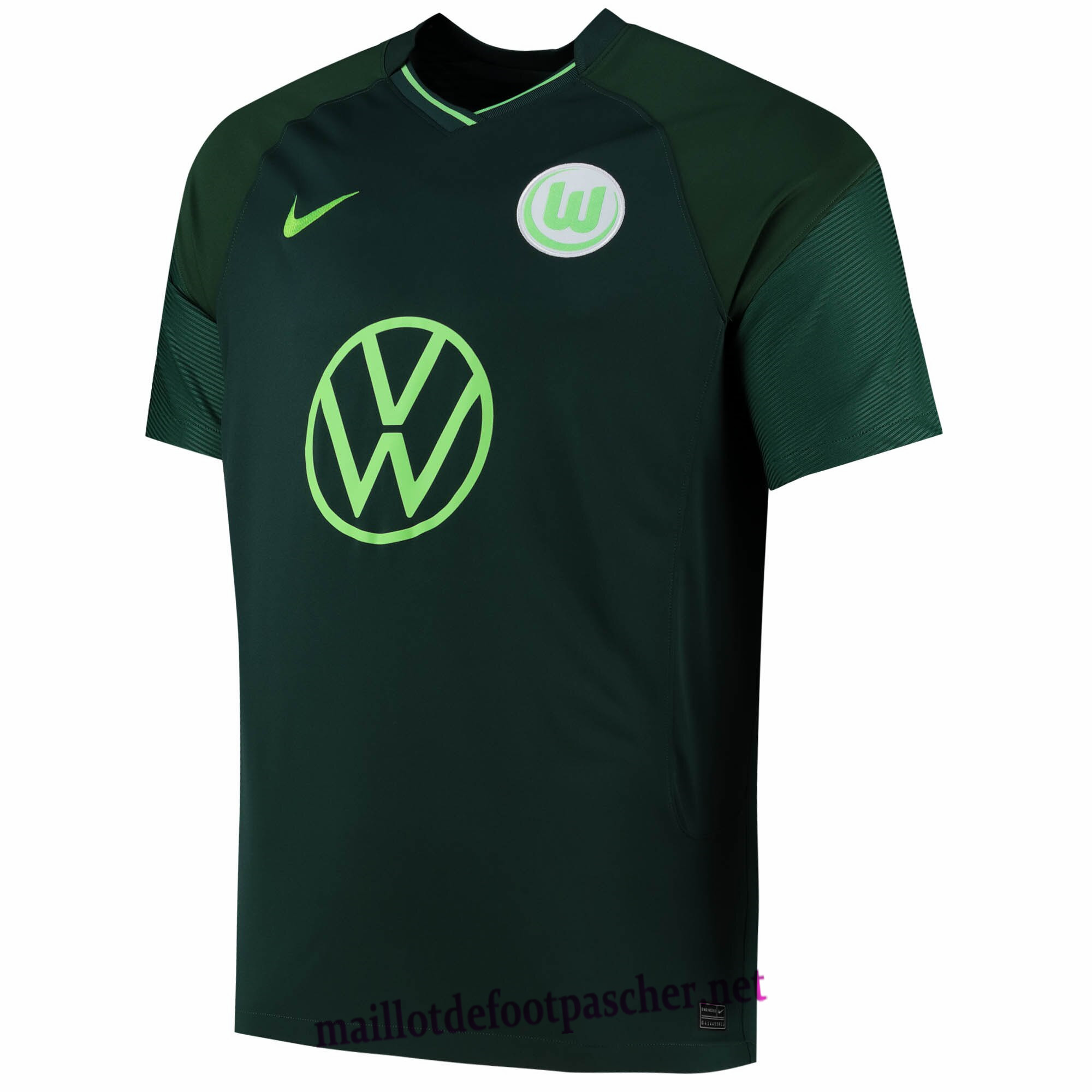 Nouveaux Maillotdefootpascher - Maillot foot VfL Wolfsburg Exterieur 2021/2022