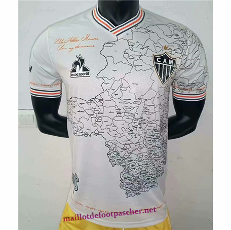 Maillotdefootpascher - Maillot de foot Competitive mineirome Blanc 2021 2022