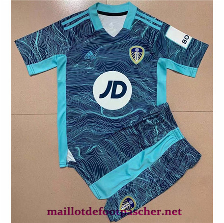 Maillotdefootpascher - Officiel Nouveau Maillot foot Leeds United Enfant Gardien de but 2021/2022