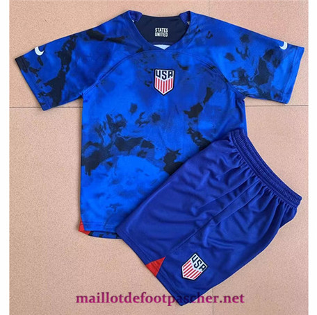 Maillotdefootpascher: Maillot États-Unis Enfant Exterieur 2022/2023 Pas Cher o040