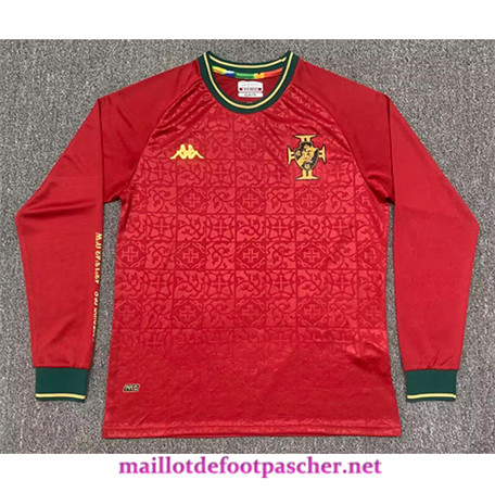 Maillotdefootpascher: Maillot Vasco da Gama Maillot Manche Longue Rouge 2022/2023 Pas Cher o013