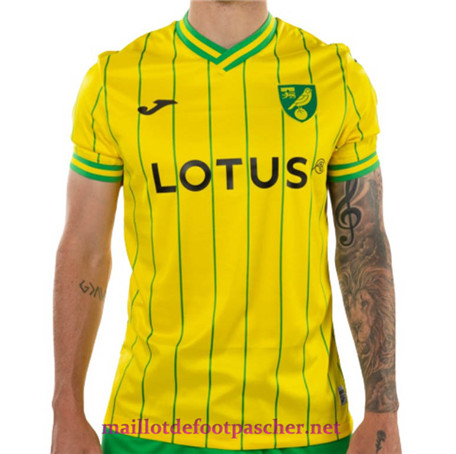 Maillotdefootpascher: C1035 Maillot foot Norwich City Domicile 2022/2023