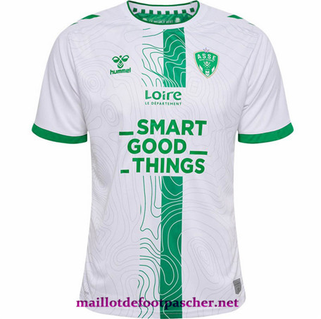 Maillotdefootpascher: C1016 Maillot foot Saint Etienne Exterieur 2022/2023