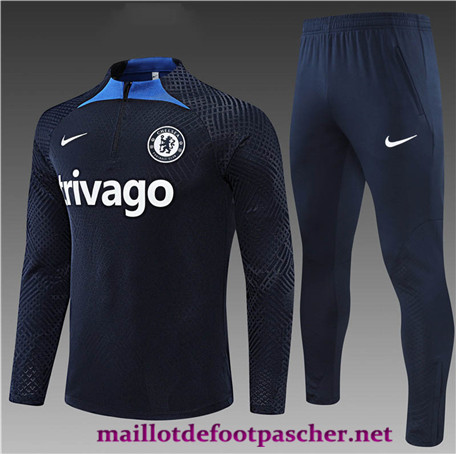 Maillotdefootpascher: C335 Survetement de Enfant kit Player Chelsea Noir 2022/2023