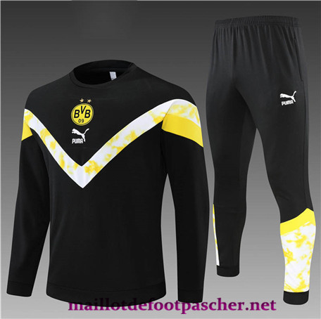 Maillotdefootpascher: C292 Survetement de Enfant kit Dortmund Noir 2022/2023