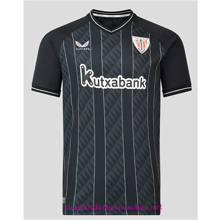 Grossiste Maillot foot Athletic Bilbao Gardien de but Domicile Noir 2023/2024