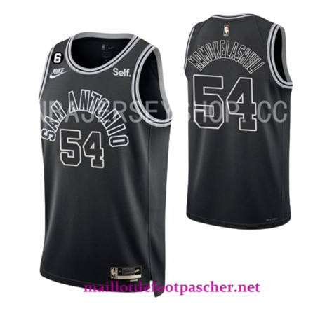 Choix Maillot foot Sandro Mamukelashvili, San Antonio Spurs 2022/23 - Classic