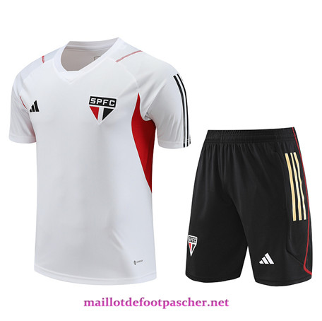 Soldes Sao Paulo + Shorts Blanc 2023/2024