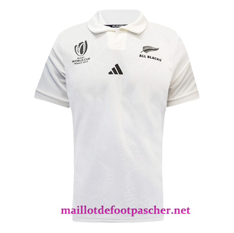 Achat Maillot foot All Blacks Exterieur Equipación Rugby WC23