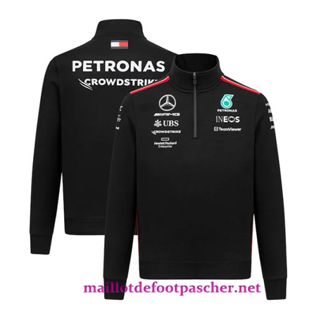 Fournit Maillot foot Sudadera con cremallera Mercedes AMG Petronas F1 2023