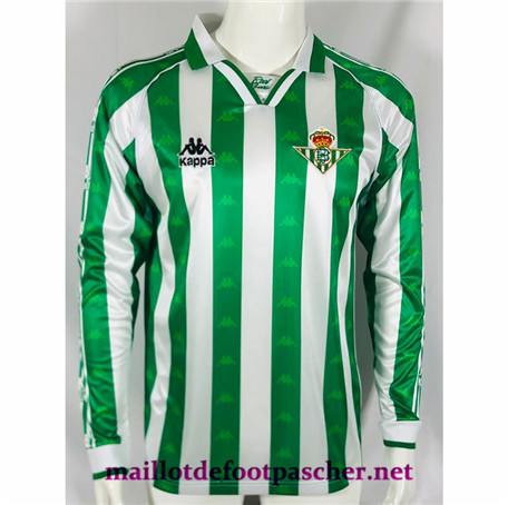 Maillotdefootpascher: Maillot de foot r101 Classic Real Betis Domicile Manche Longue 1995-97