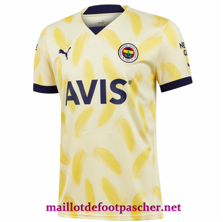 Maillotdefootpascher: Maillot de foot r031 Fenerbahce Exterieur Blanc 2022/2023