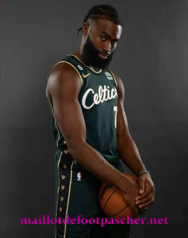 Maillotdefootpascher: Maillot de foot r259 Jaylen Brown, Boston Celtics 2022/23 - Édition Ville