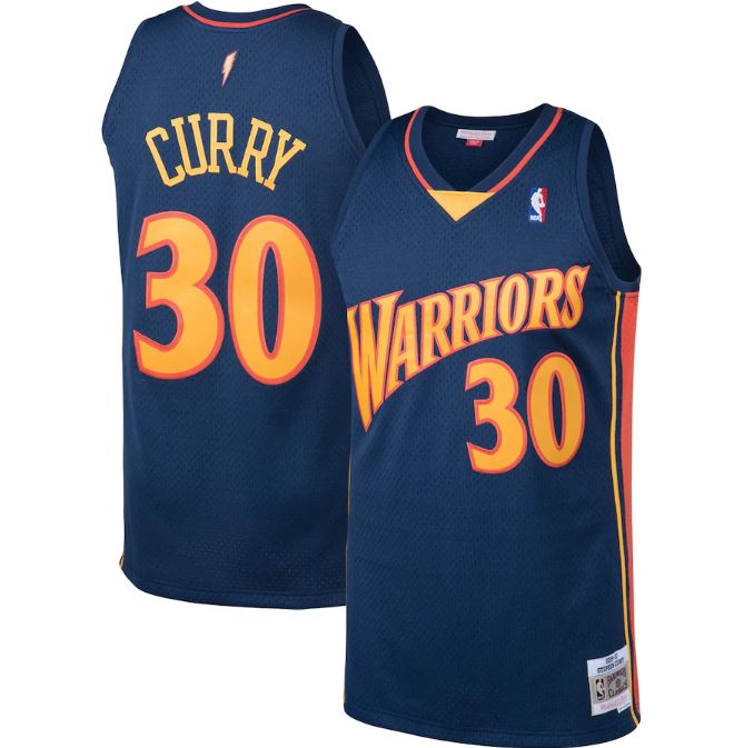 Maillotdefootpascher: Maillot de foot r292 Stephen Curry, Golden State Warriors - Hardwood Classics