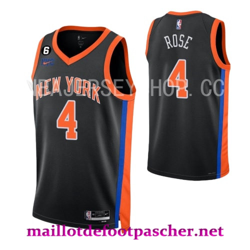 Maillotdefootpascher: Maillot de foot r347 Derrick Rose, New York Knicks 2022/23 - Édition Ville