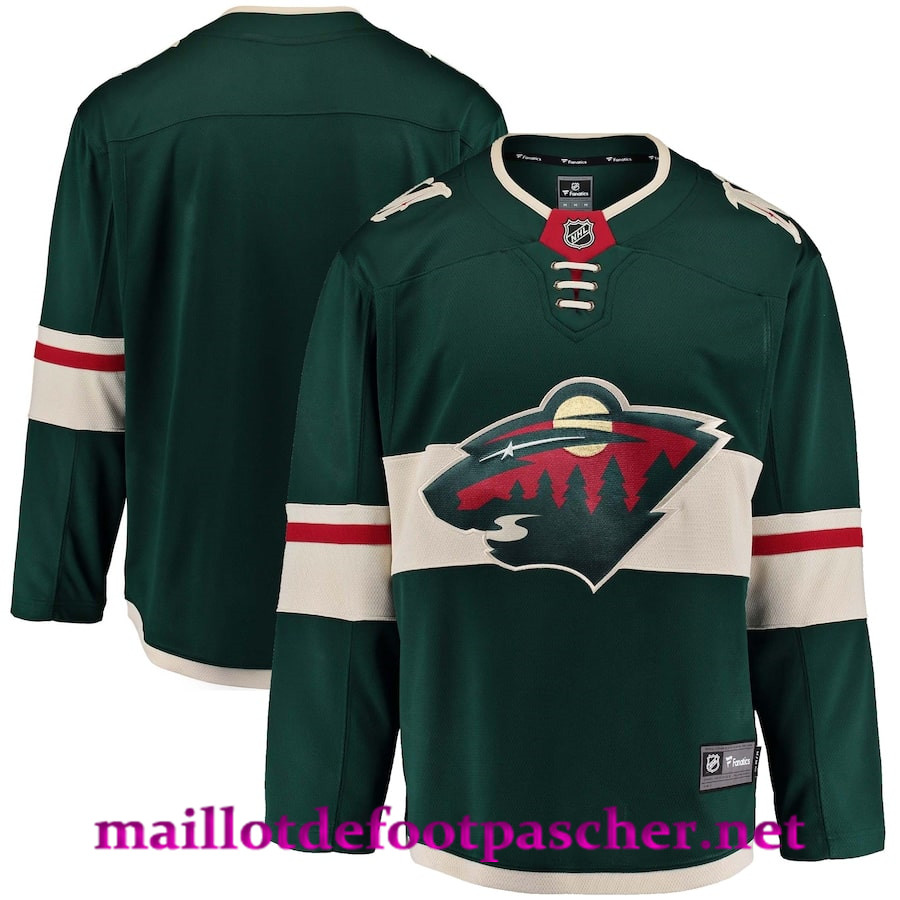 Maillotdefootpascher: Maillot de foot r443 Minnesota Wild - Domicile