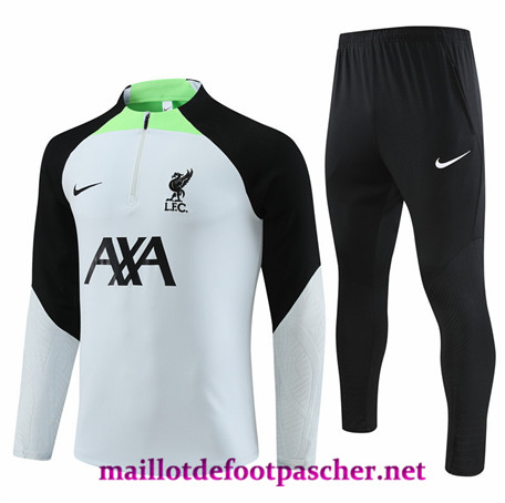 Maillotdefootpascher Discount Maillot foot Survetement de Liverpool Homme Blanc 2022/2023