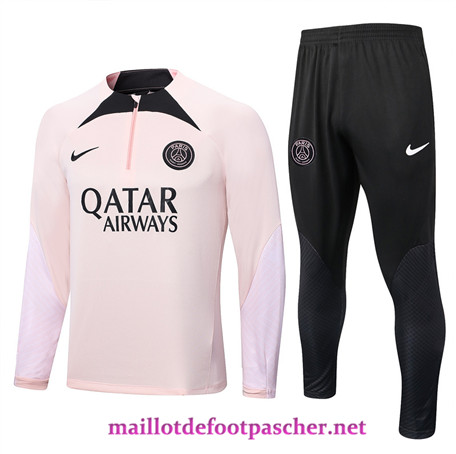 Maillotdefootpascher Créer Maillot foot Survetement de Paris PSG Homme rose 2022/2023