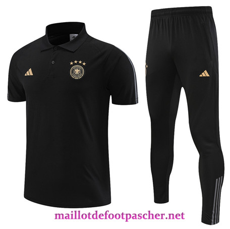 Maillotdefootpascher Site Maillot Training de Foot Allemagne + Pantalon noir 2022/2023