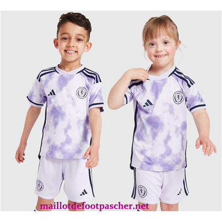 Maillotdefootpascher: Maillot de foot Ecosse Enfant Exterieur 2023/2024