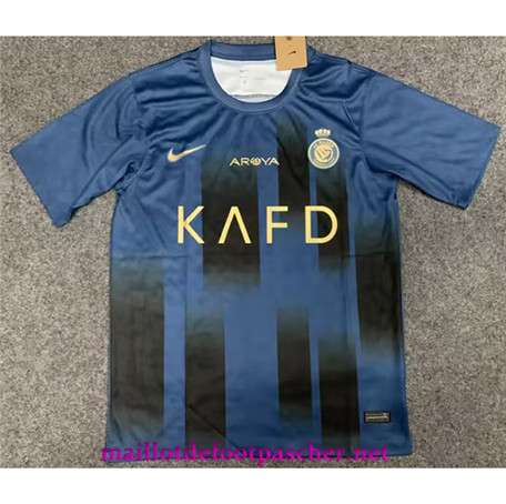 Maillotdefootpascher:Dernier Maillot foot Al-Nassr FC Exterieur 2023 2024