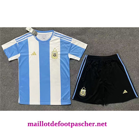 Maillotdefootpascher:Officiel Maillot foot Argentine Enfant Domicile 2023 2024