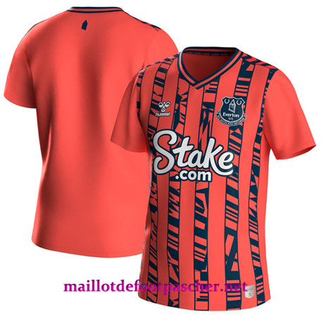 Maillotdefootpascher:Offrir Maillot foot Everton Exterieur 2023 2024