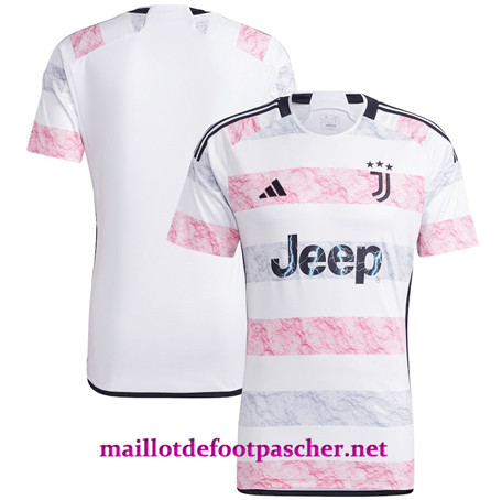 Maillotdefootpascher:Authentic Maillot foot Juventus Femme Exterieur 2023 2024