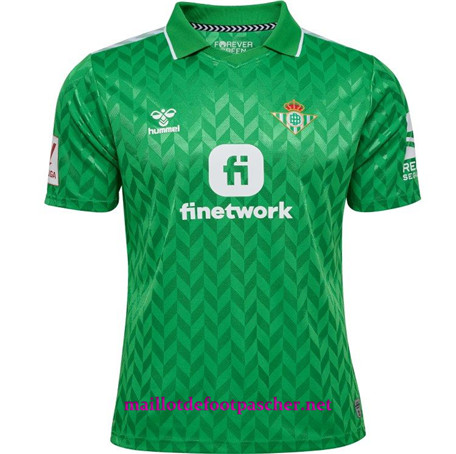 Maillotdefootpascher:New Maillot foot Real Betis Exterieur 2023 2024