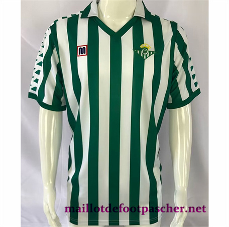 Gagner Maillot foot Rétro Real Betis Domicile 1982-85
