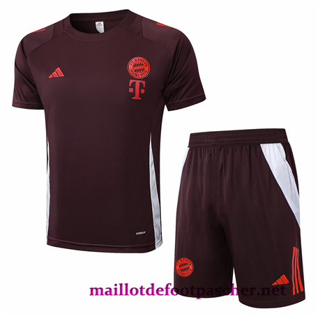 Ou Acheter Maillot foot Bayern Munich + Short Training brun 2024/2025