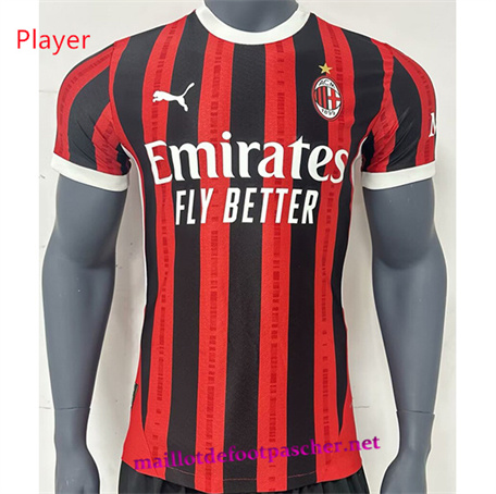 Maillot de foot AC Milan Player Domicile 2024/2025 pas cher 45188