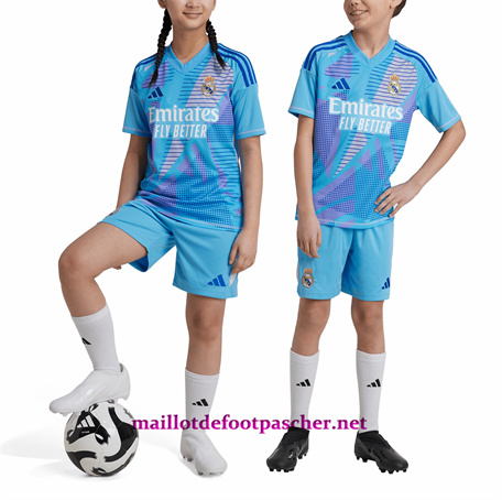 Maillot de foot Real Madrid Enfant Domicile Gardien de but 2024/2025