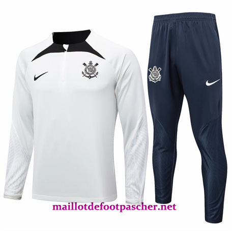 Fournit Survetement Corinthians Homme Gris Clair 2024/2025