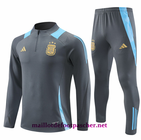 Soldes Survetement Argentine Homme Gris 2024/2025