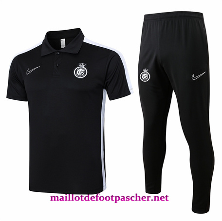 Officiel Maillot Training de Foot Al-Nassr + Pantalon Noir 2024/2025