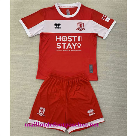 Contrefaçon Maillot foot Middlesbrough Enfant Domicile 2024/2025