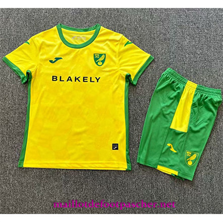 Maillot de foot Norwich City Enfant Domicile 2024/2025