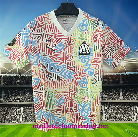 Maillot de foot Marseille Training Rosepink 2024/2025